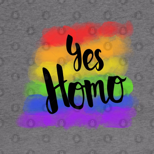 Yes Homo by valentinahramov